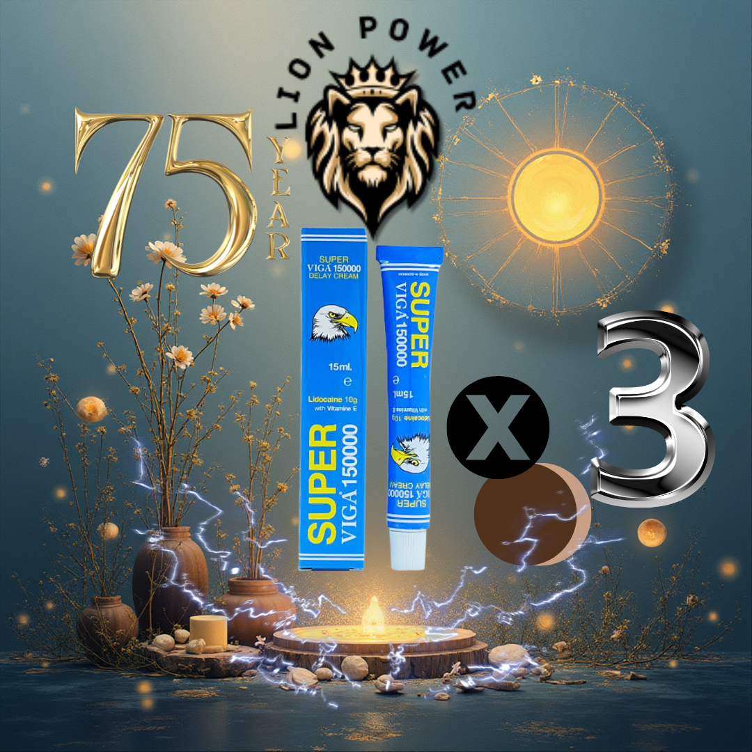 سوبر فيجا الأزرق – كريم الدعم الطبيعي
Super Viga Blue – Natural Support Cream