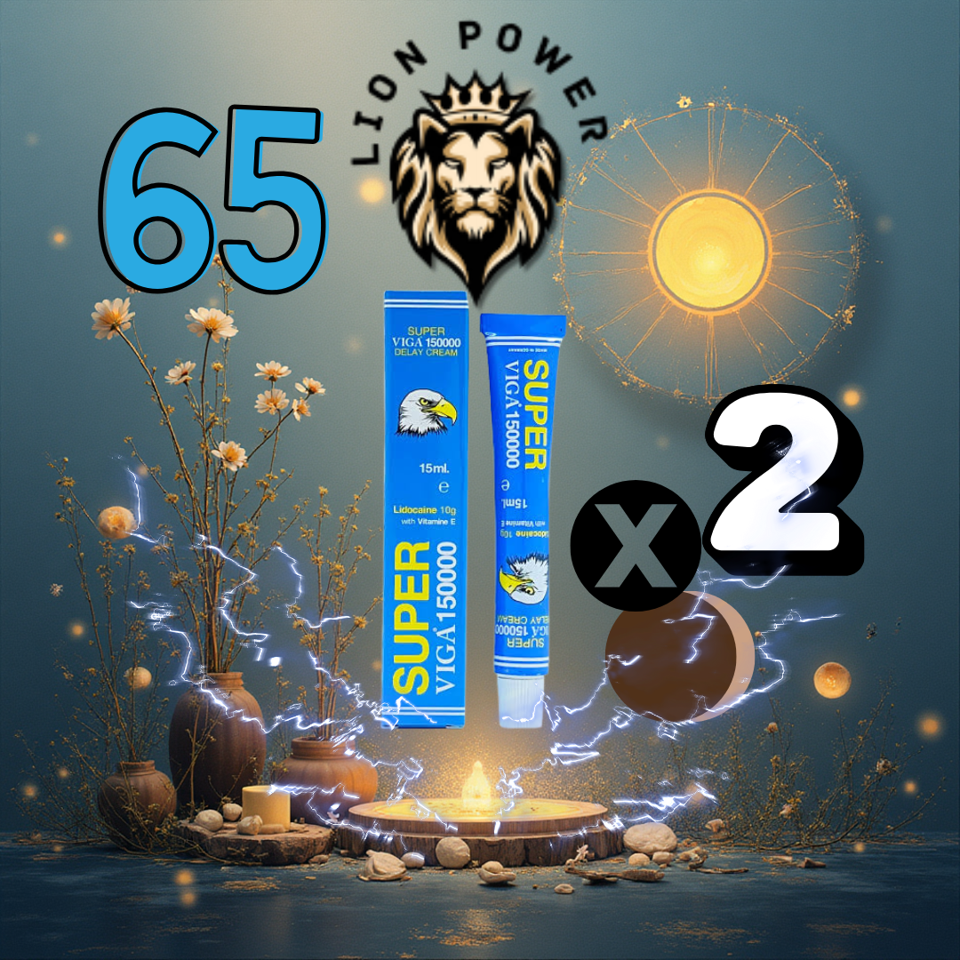 سوبر فيجا الأزرق – كريم الدعم الطبيعي
Super Viga Blue – Natural Support Cream